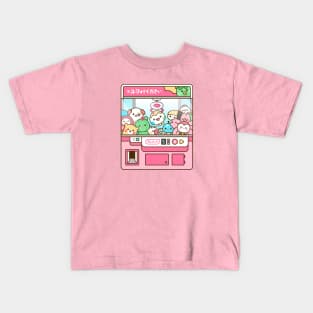 Claw Machine Kawaii Kids T-Shirt